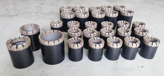 Pengeboran Pertambangan Geologi Bor Impregnated Core Bit Hard Rock Pengeboran TSP