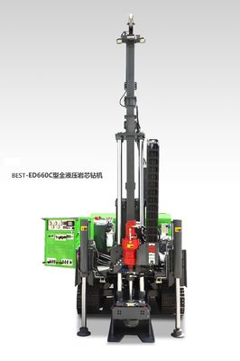 Full Hydraulic Core Drilling Rig BEST-ED660C Untuk Pengeboran Geologi Pertambangan