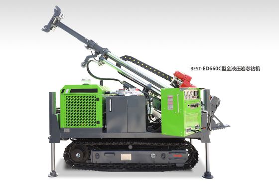 Full Hydraulic Core Drilling Rig BEST-ED660C Untuk Pengeboran Geologi Pertambangan