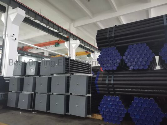 High Manganese Steel Wireline Drill Rod untuk Pertambangan Batubara dengan Spesifikasi Disesuaikan