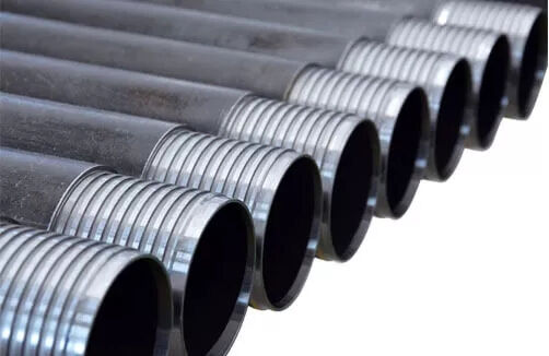 Baja Karbon Berbersih Sendiri API 5DP Sertifikasi ISO Wireline Drill Rod untuk Pertambangan Minyak dan Gas