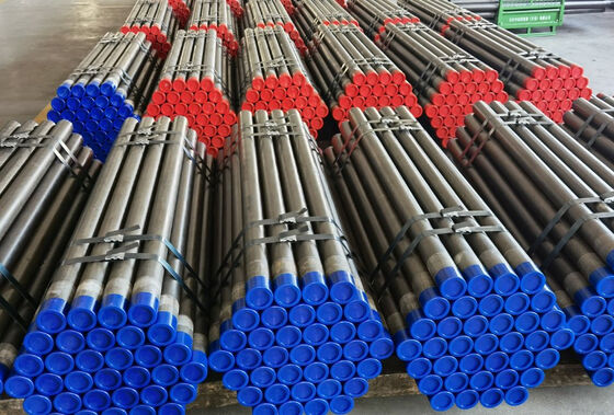 Baja Karbon Berbersih Sendiri API 5DP ISO Sertifikasi Wireline Drill Rod untuk Core Drilling