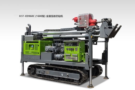 BEST-ED960C Core Rig Drill Full Hydraulic Untuk Pengeboran Geologi