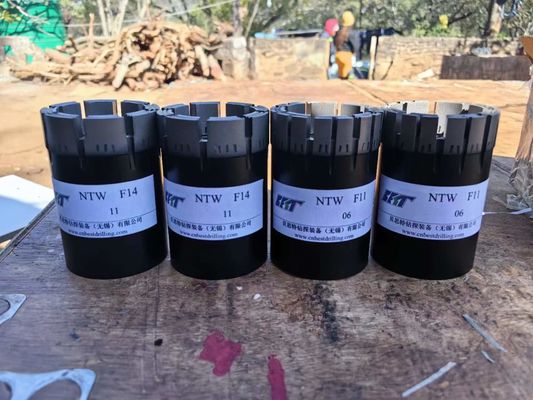 Geologi Hard Rock Impregnated Diamond Core Bit AQ BQ NQ NQ3 HQ HQ3 PQ