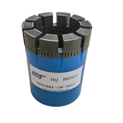 Bq Nq Hq Pq Bq Diamond Core Drill Bit untuk Pengeboran Sampel Batu